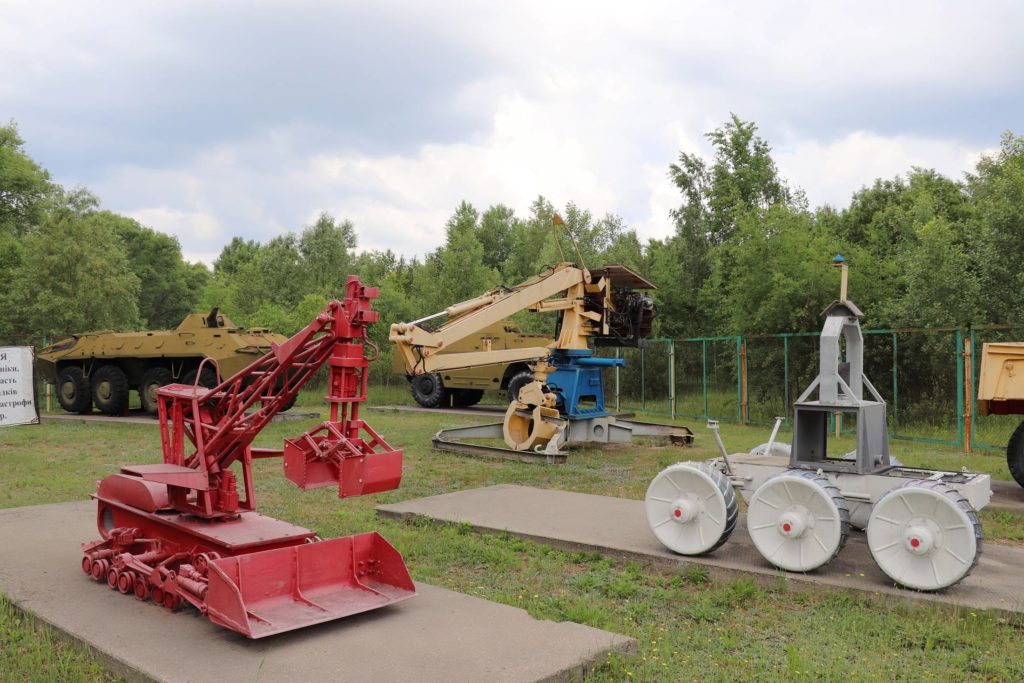 Verwendete Geräte in Tschernobyl