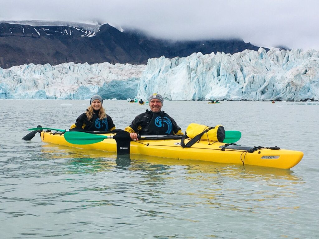 Kayaken im Eismeer