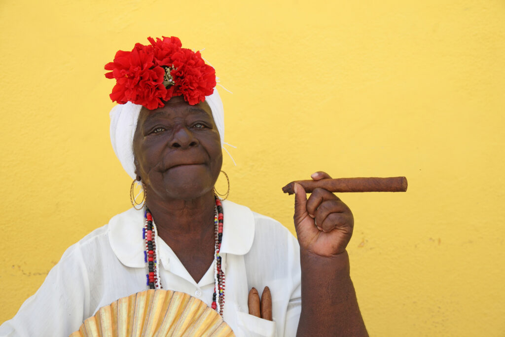 Menschen in Havanna