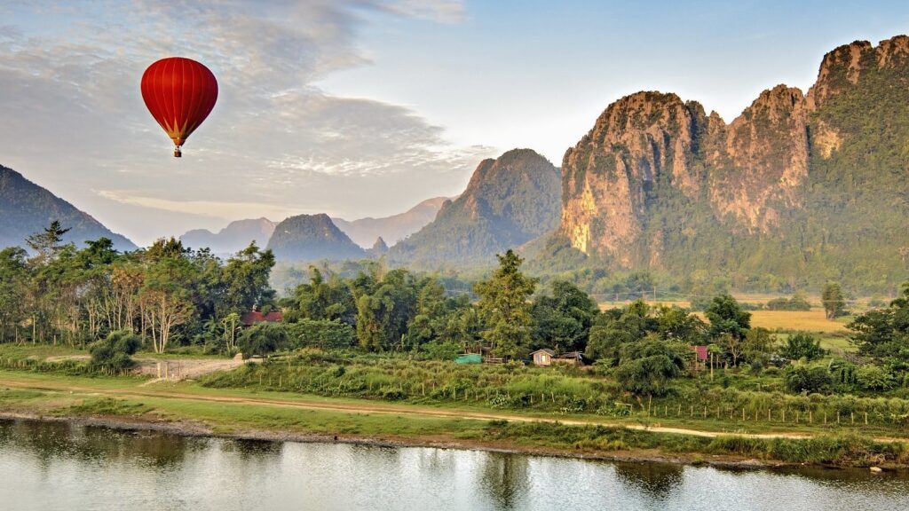 Landschaft Laos